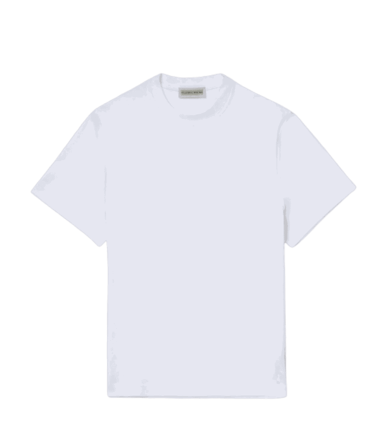 White cotton T-shirt